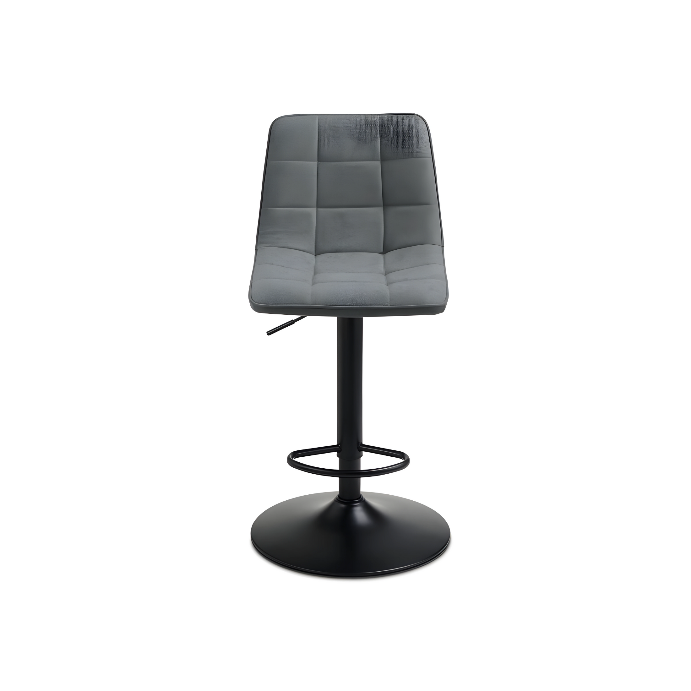 Set of "Milly" fabric stools with padded seat, 45x45 cm, 91h