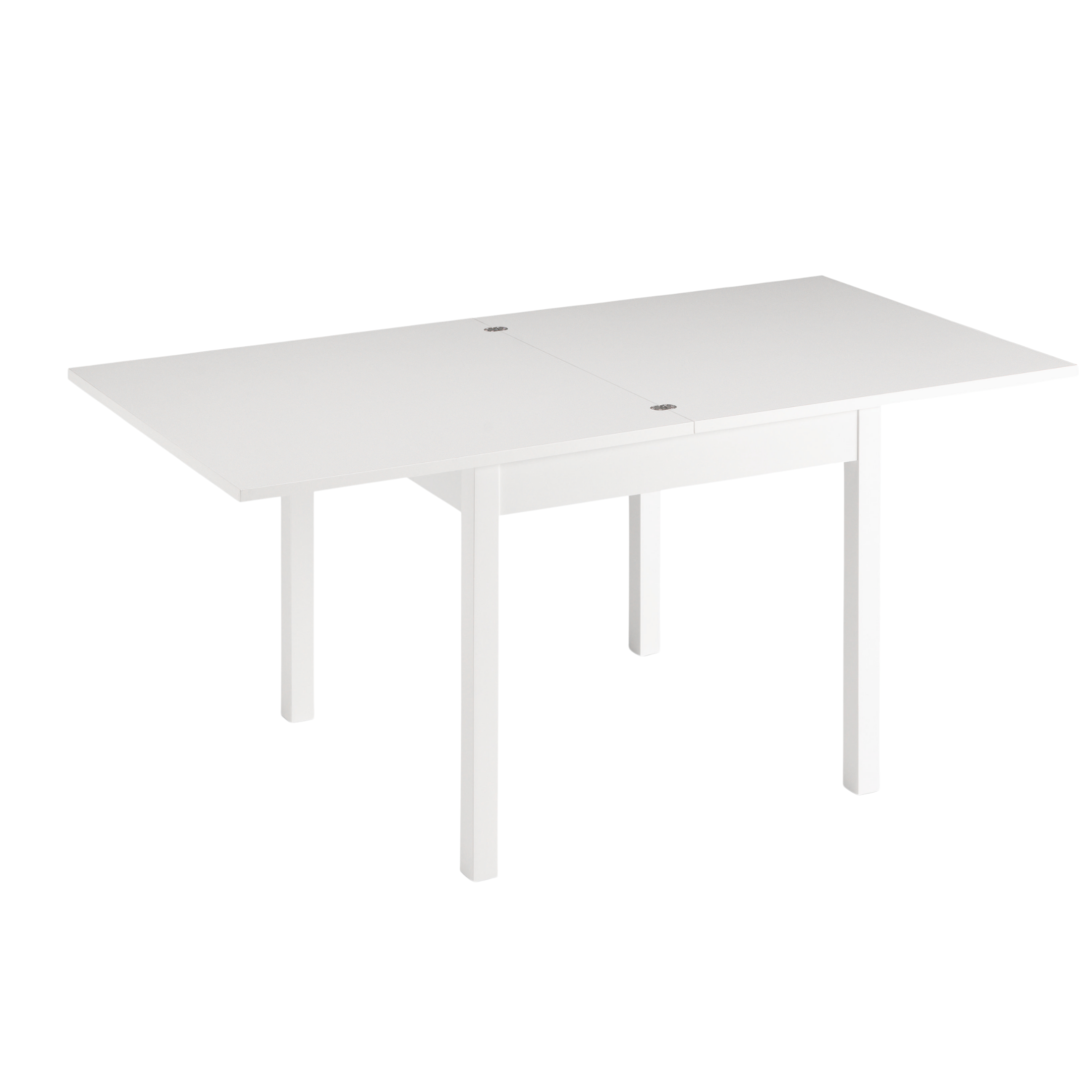 Modern extendable table "Torian" with book-like opening mechanism, 90/180x90 cm, 78h