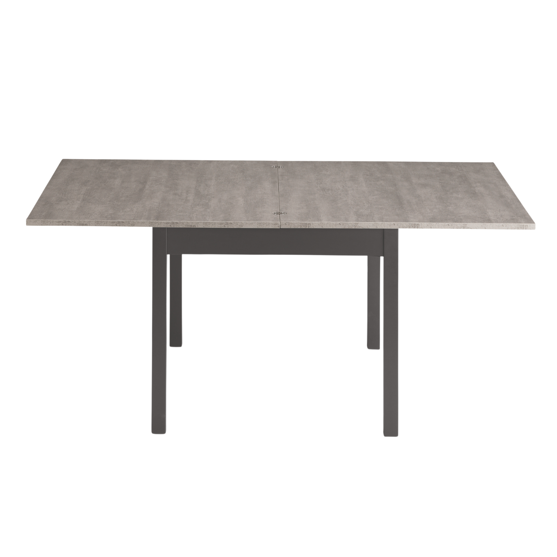 Modern extendable table "Torian" with book-like opening mechanism, 90/180x90 cm, 78h