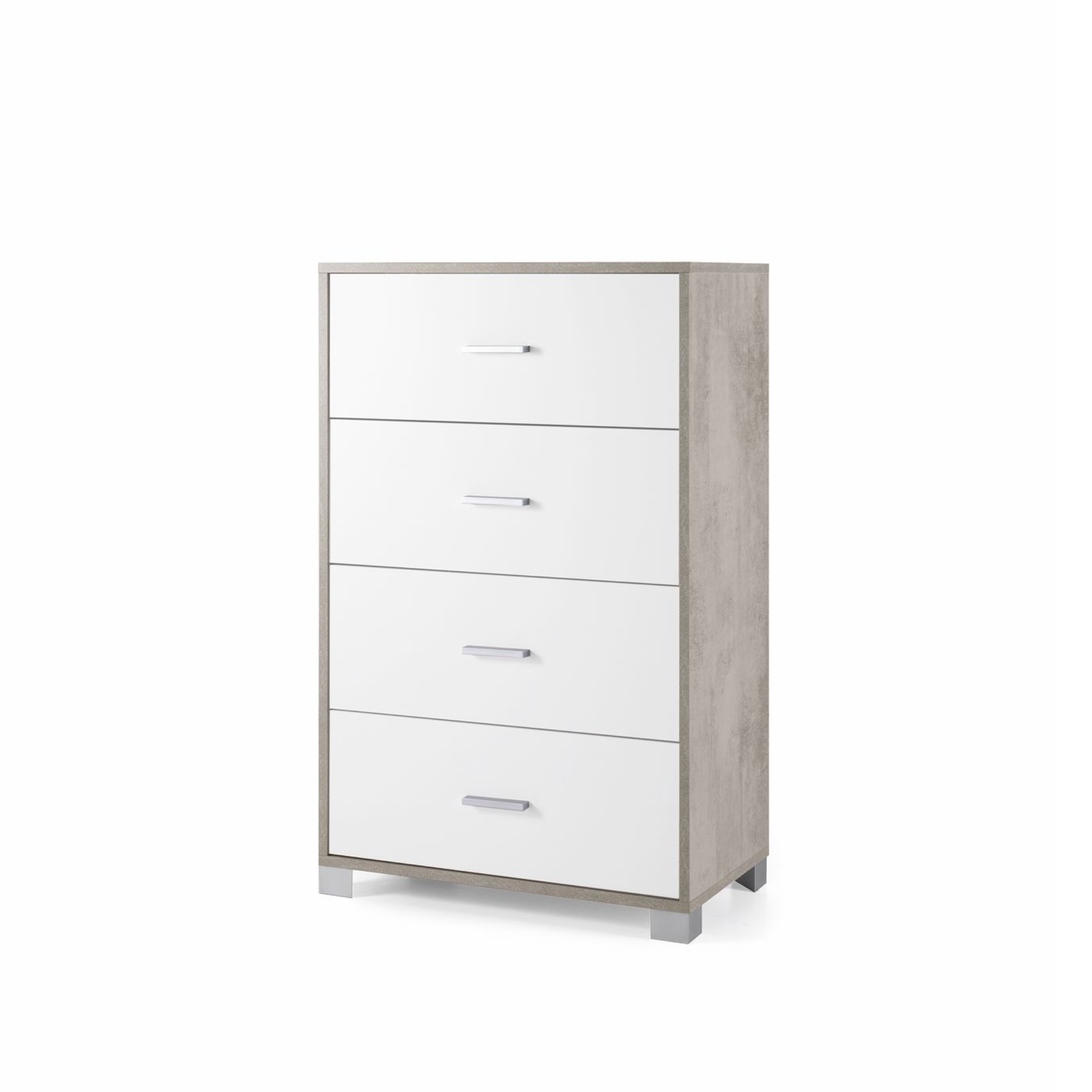 Elegant "Inka" 4-drawer chest of drawers for the entrance, 70x41 cm, 112h
