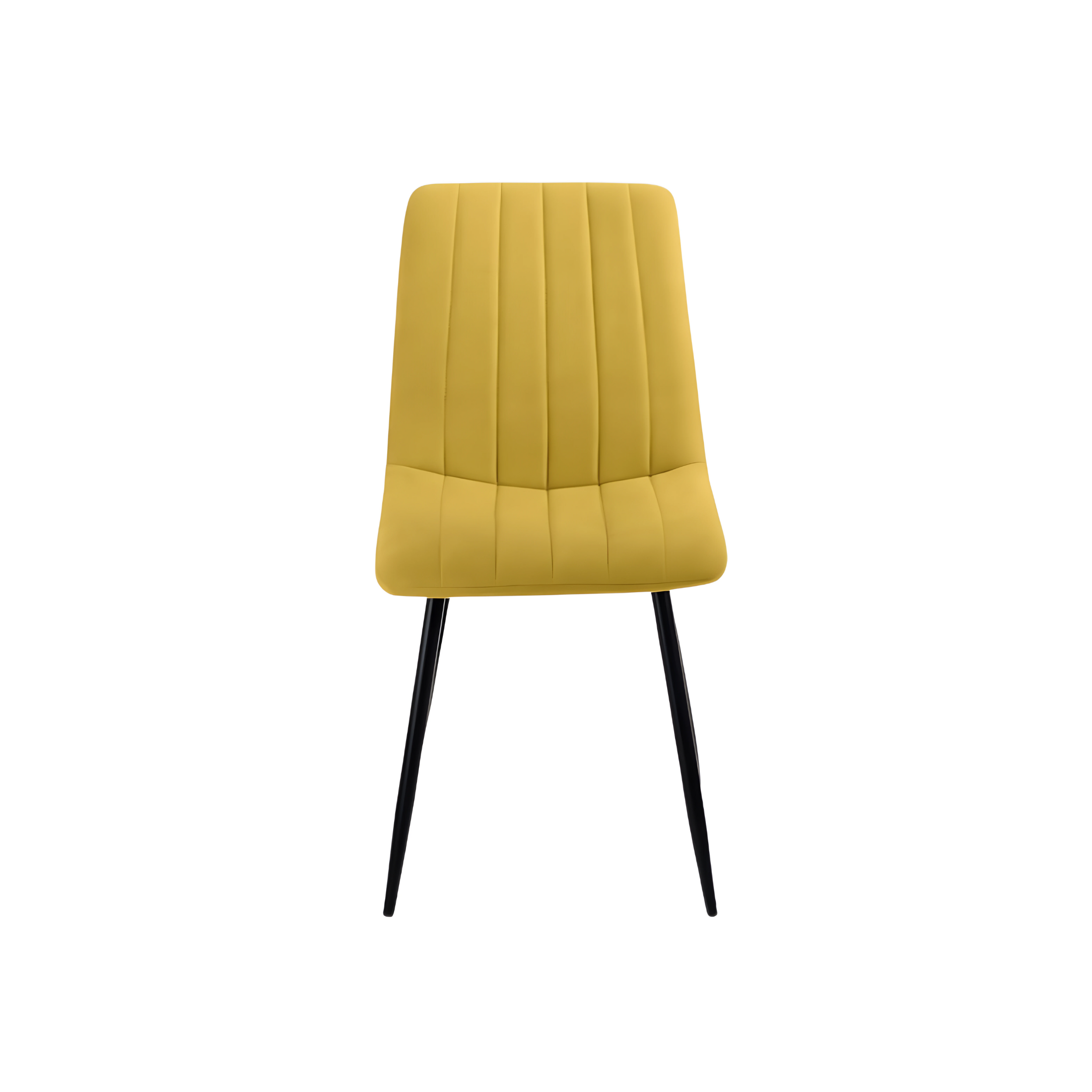 Set of modern dining chairs in "Palmer" fabric padded cm 45x54 88h