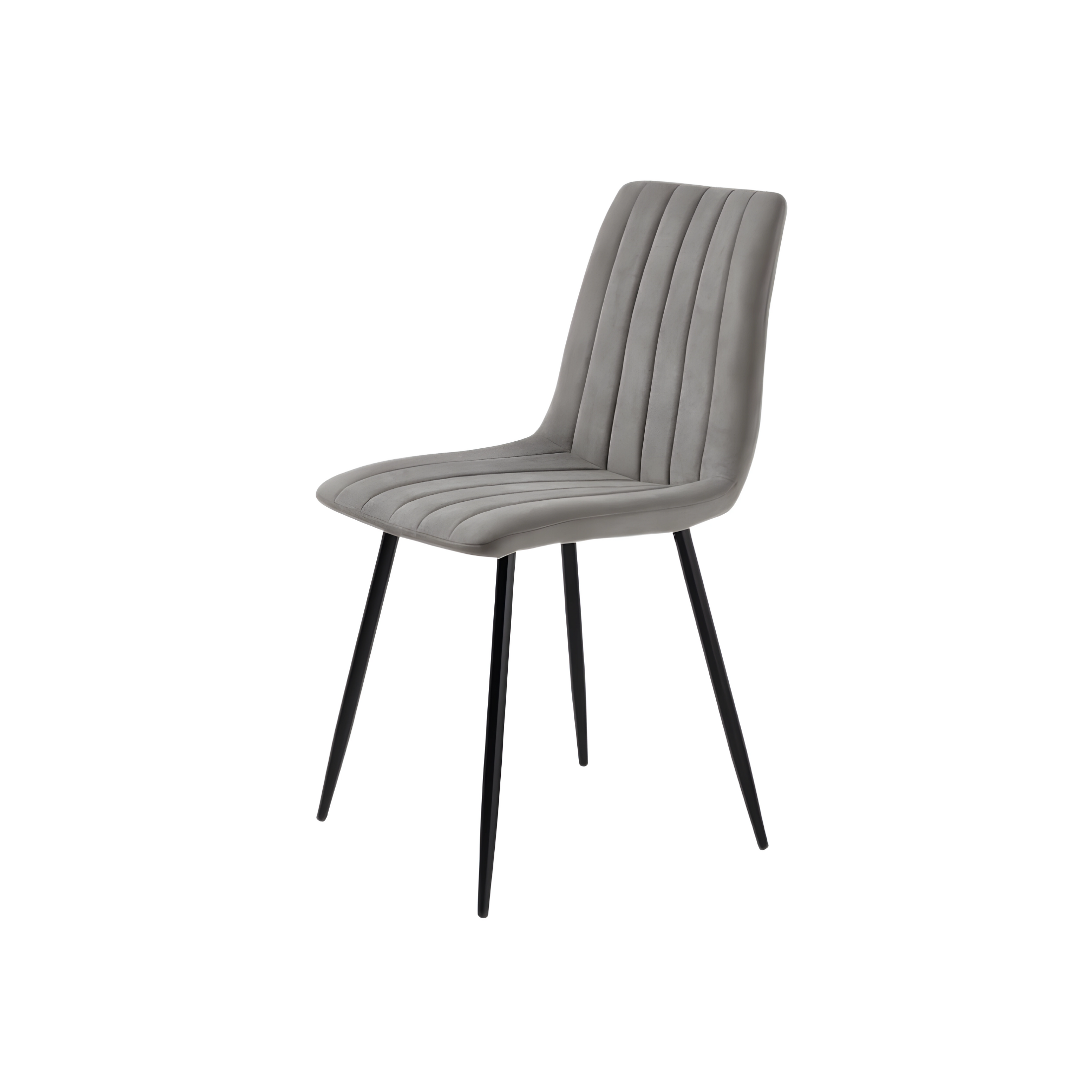 Set of modern dining chairs in "Palmer" fabric padded cm 45x54 88h