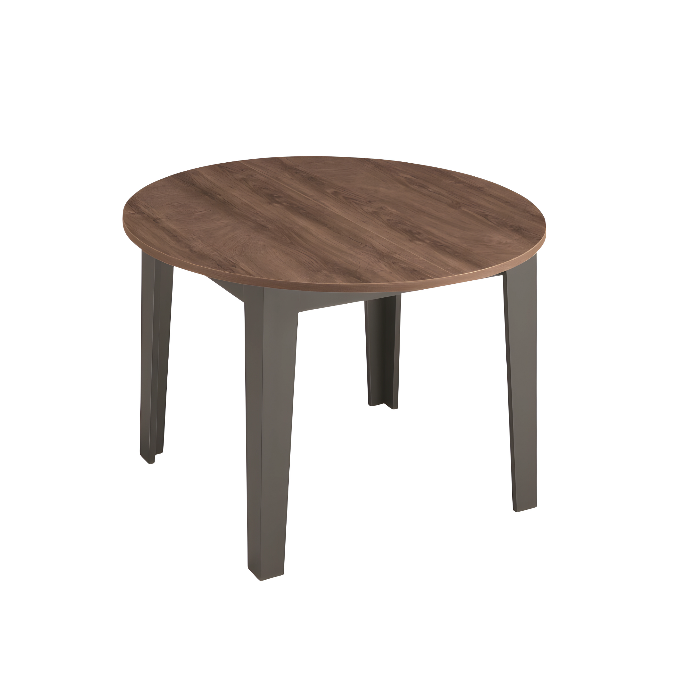 "Blossom" extendable round table, 120x77 cm