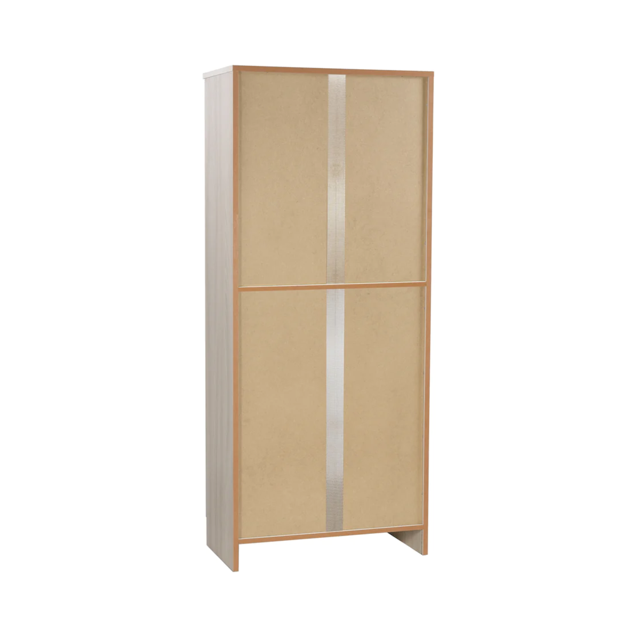 Wooden wardrobe with 2 doors and 3 adjustable shelves "Matilde" 62x34 cm 147h