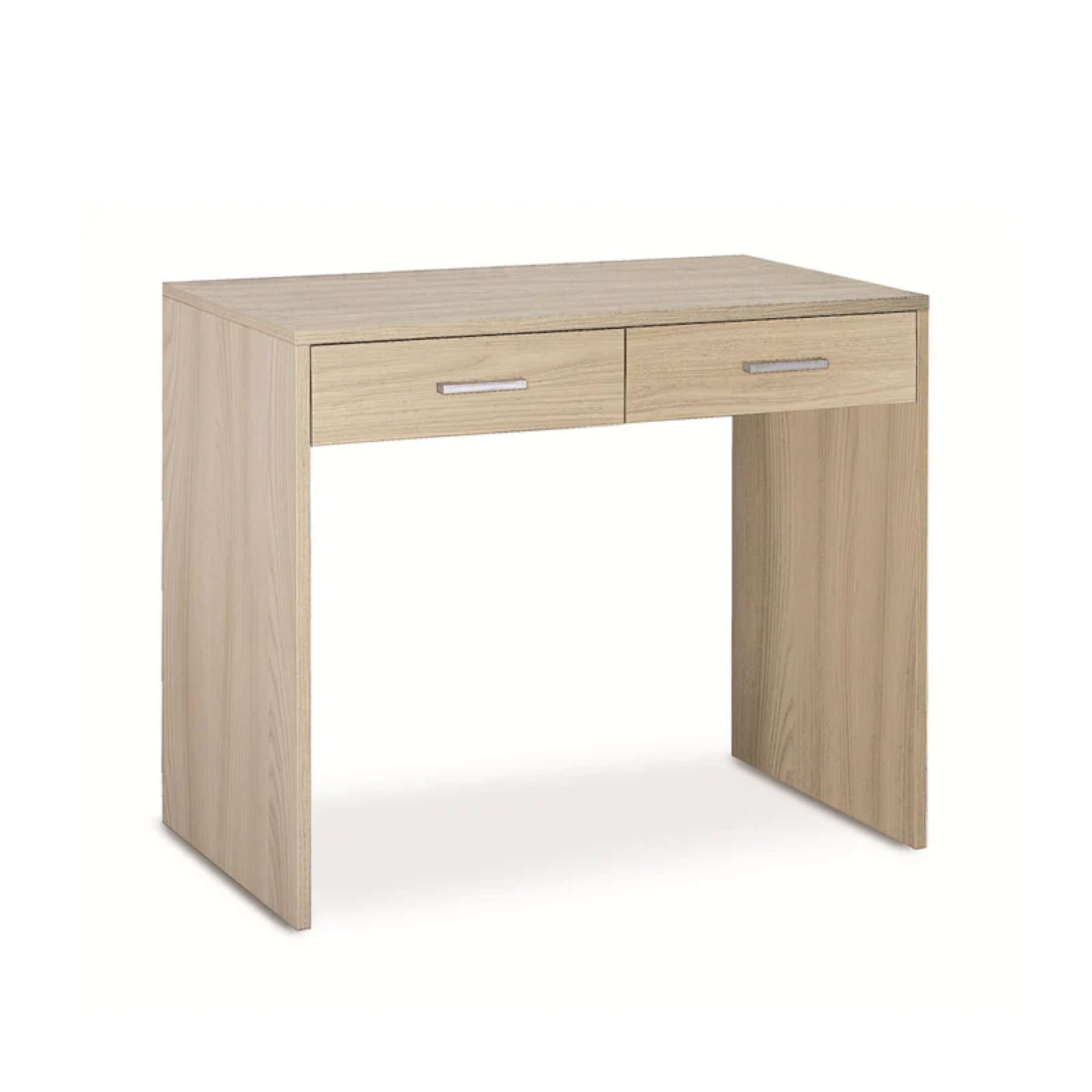 Modern 2-drawer "Vanda" wooden desk, 91x55 cm, 76h