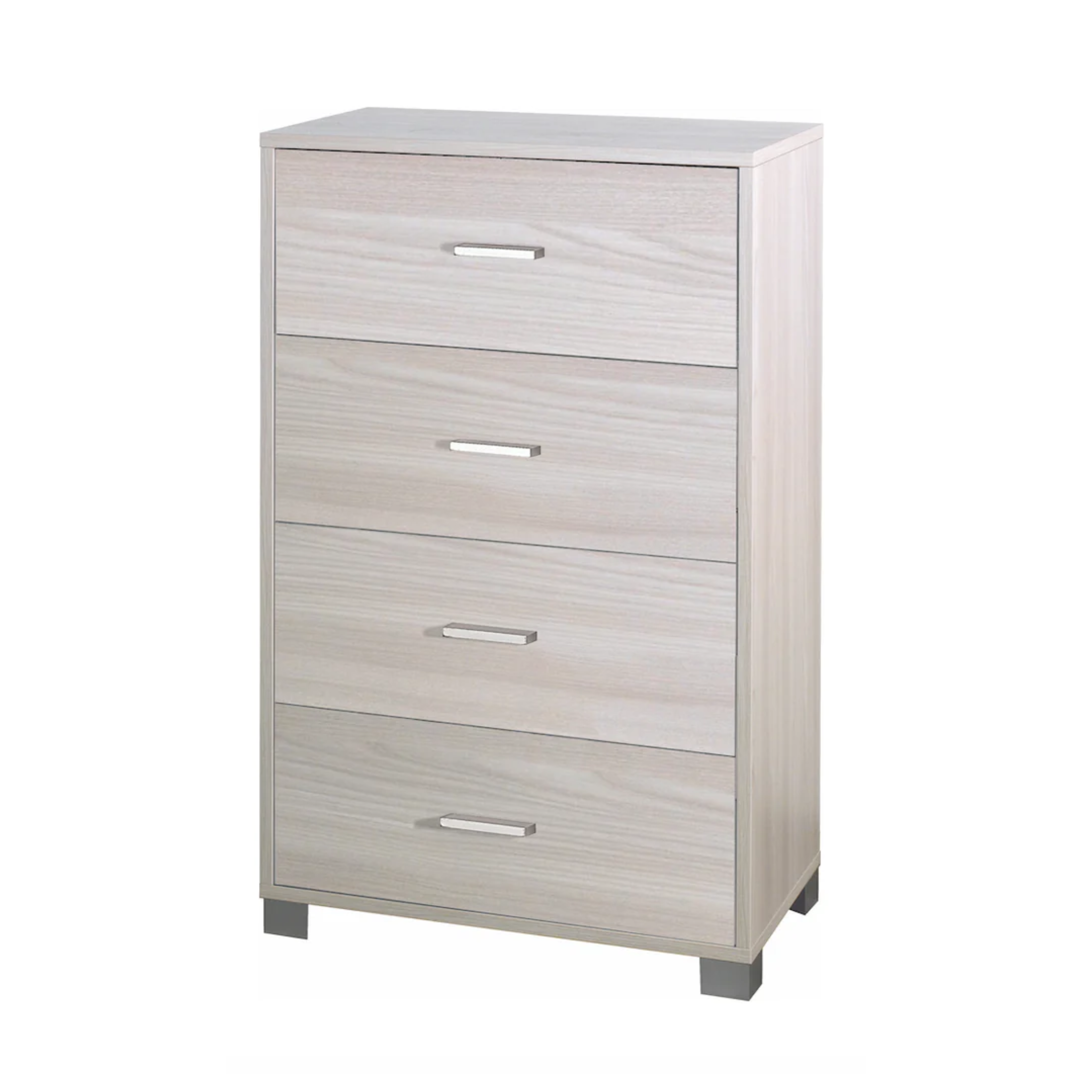 "Clara" 4-drawer wooden cabinet with feet, 70x41 cm, 112 cm high