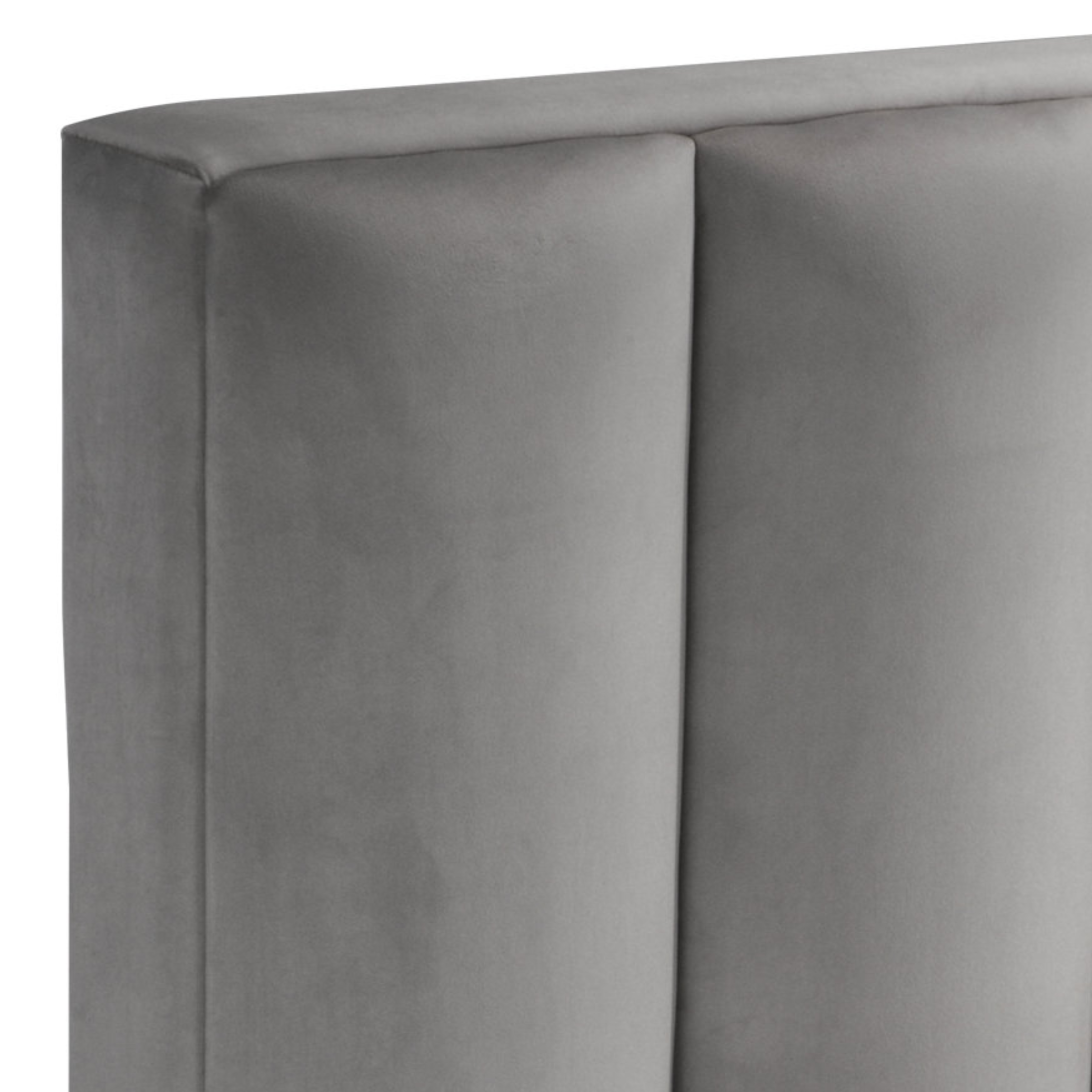 "Paris" storage bed in velvet