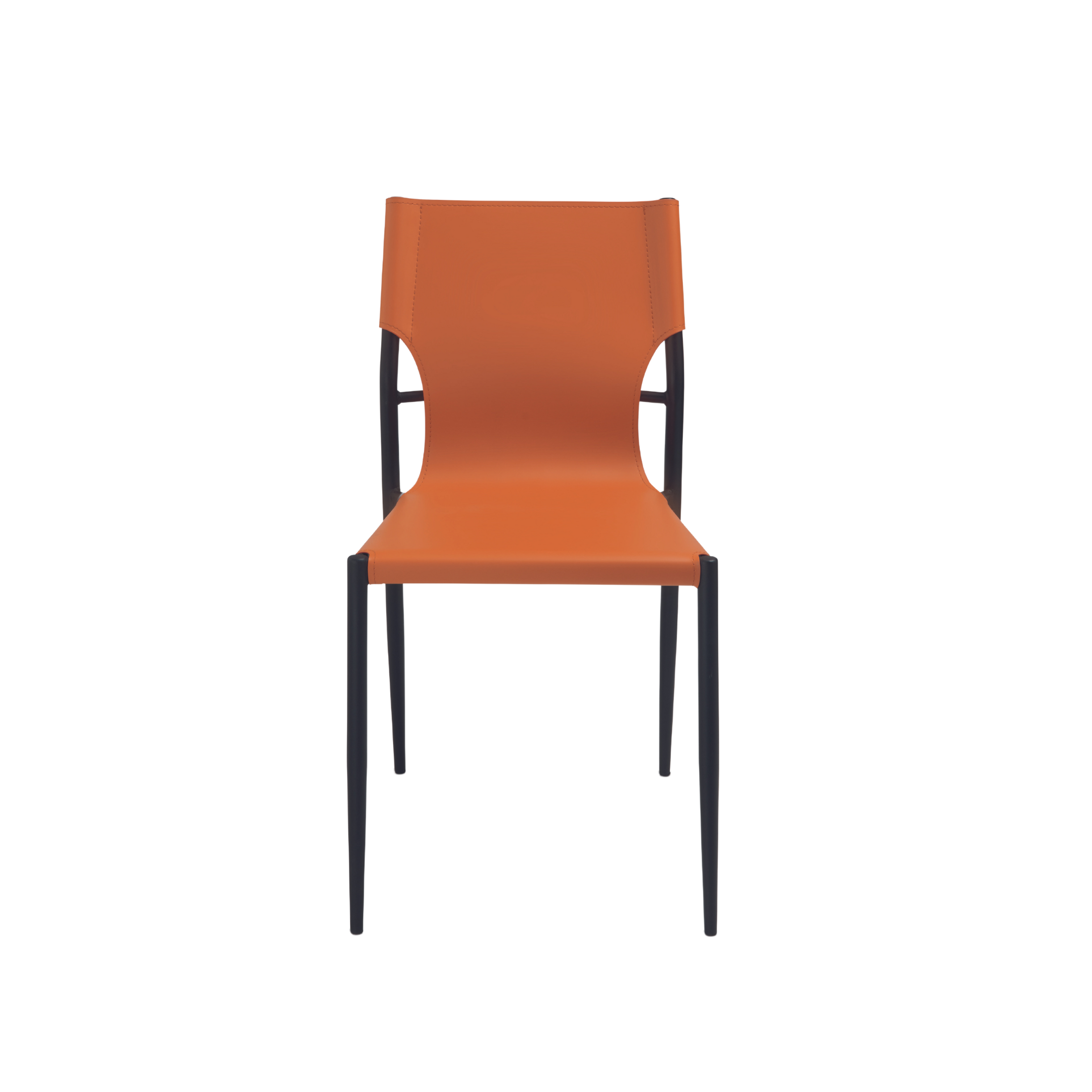 "Pablo" dining chair set with painted metal frame, 44x51 cm, 80 cm high