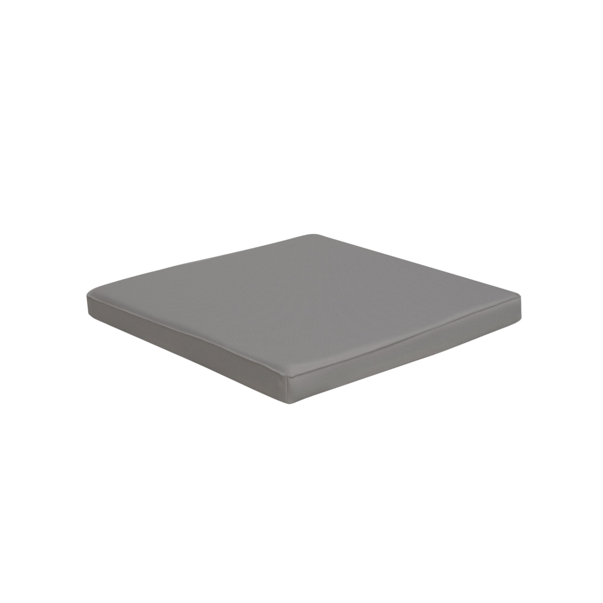 "Cus" square seat cushion with removable fabric cover