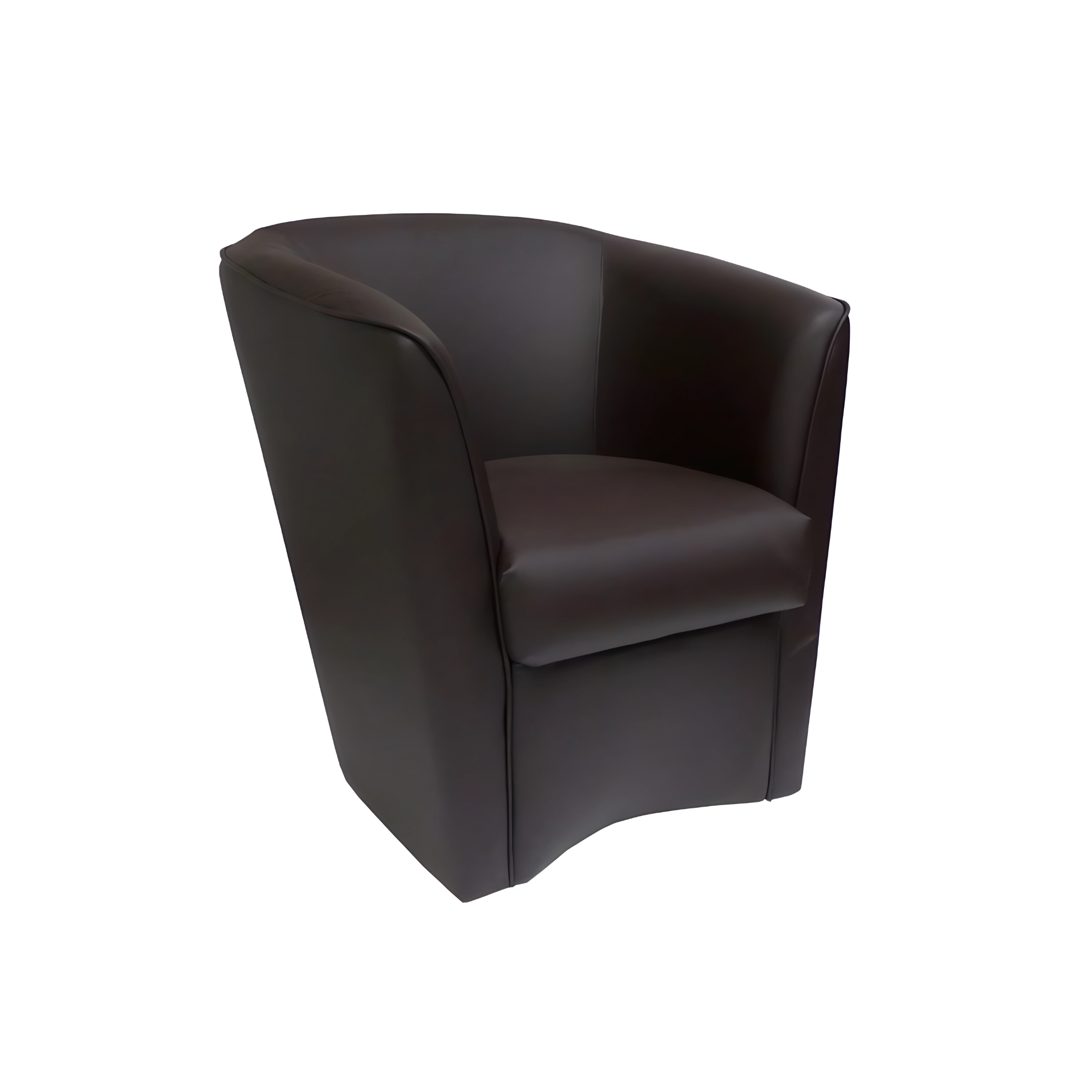 Elegant modern "Dallas" eco-leather armchair, 70x67 cm, 76h