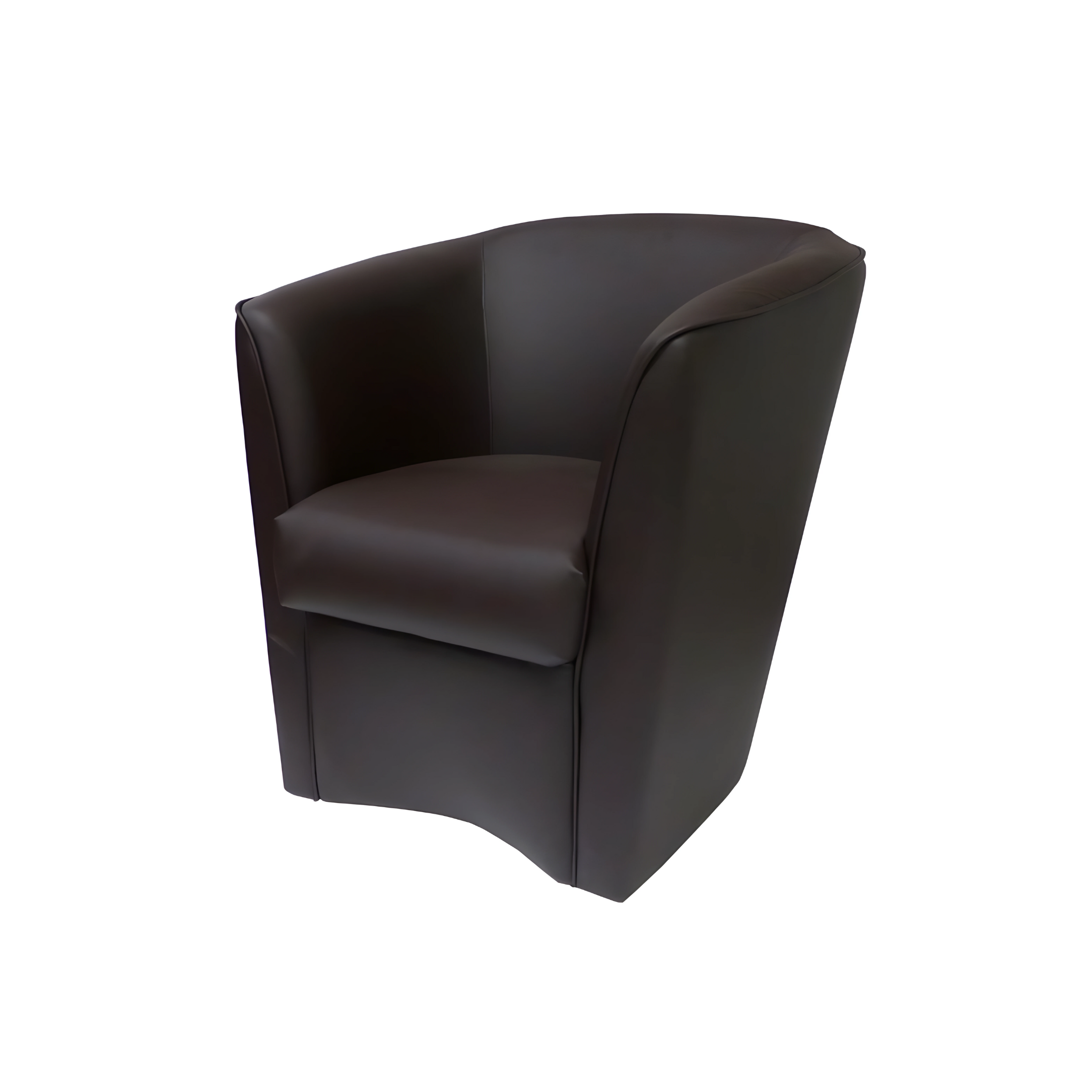 Elegant modern "Dallas" eco-leather armchair, 70x67 cm, 76h