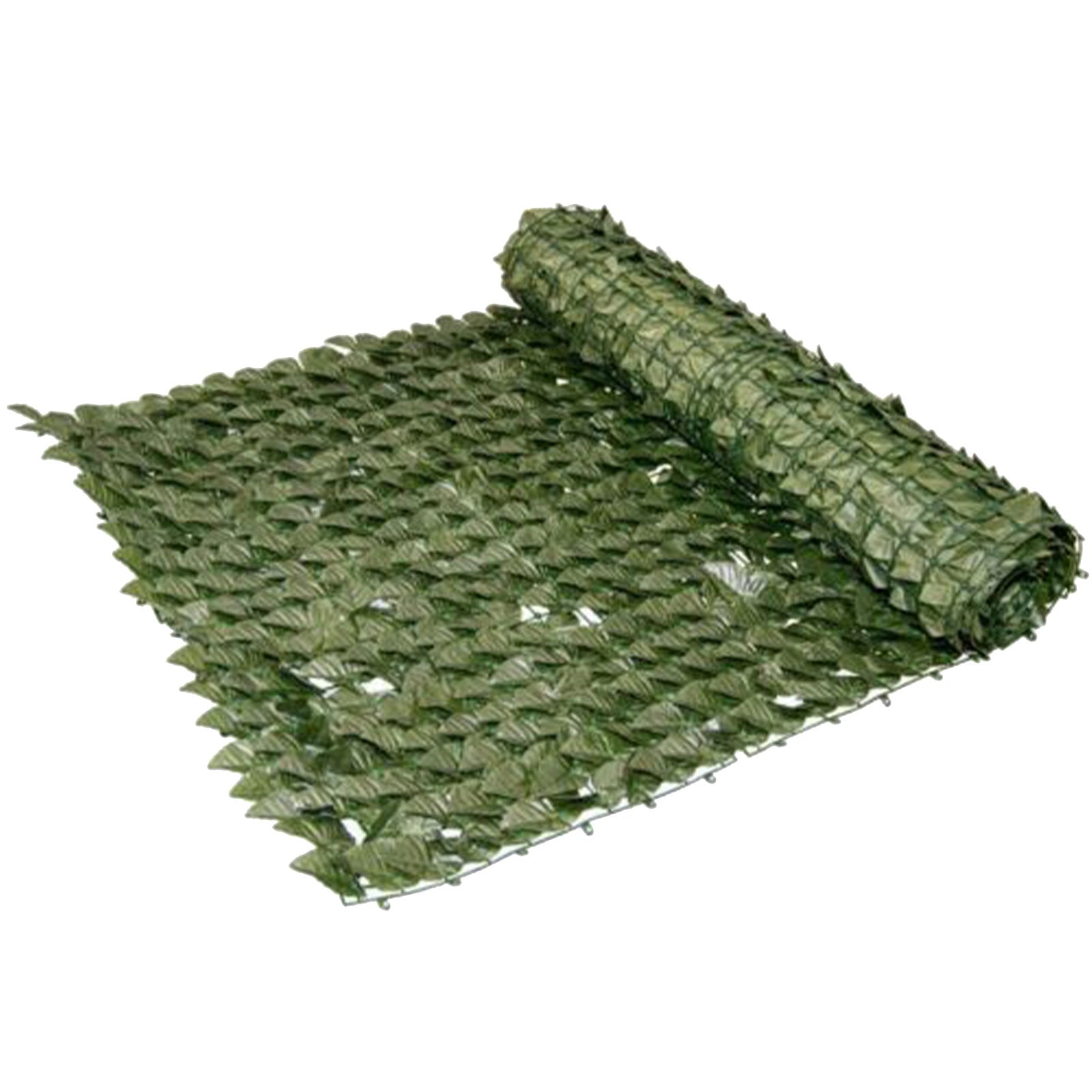 Siepe sintetica a foglie di lauro effetto naturale in rotolo