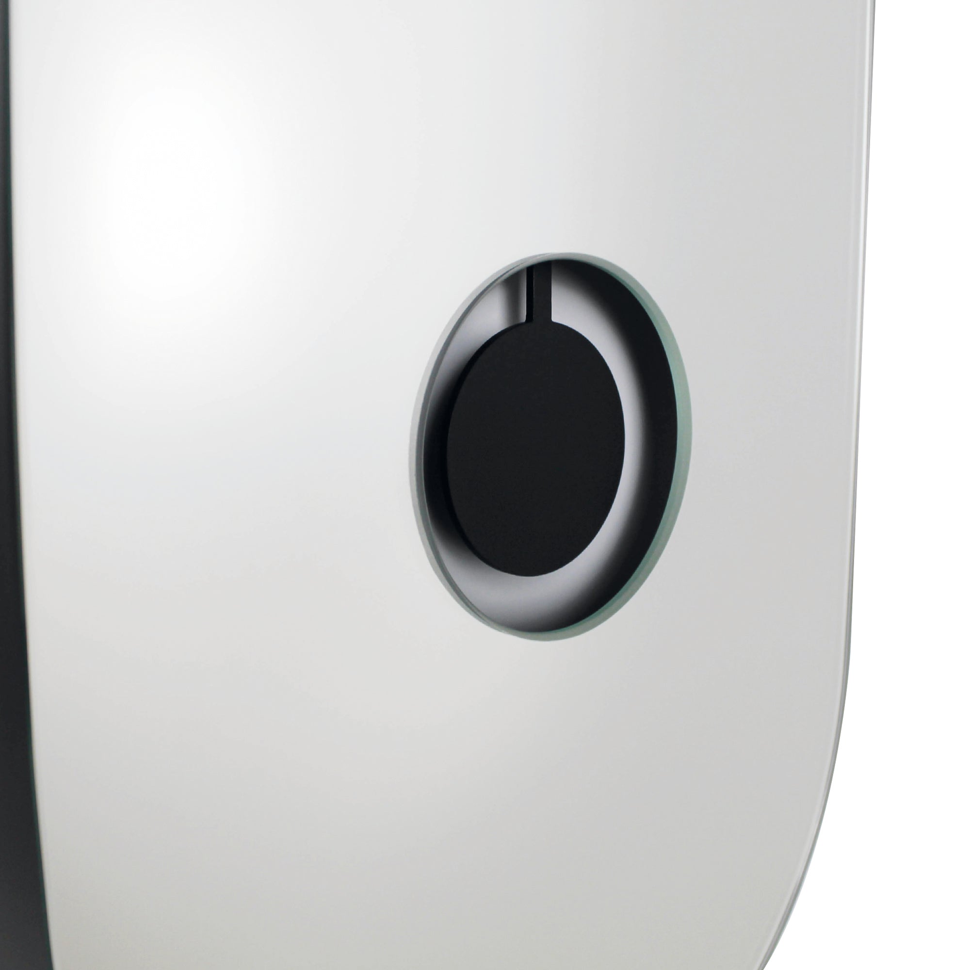 "Oslo" Grandfather Clock with Silver Mirror Design